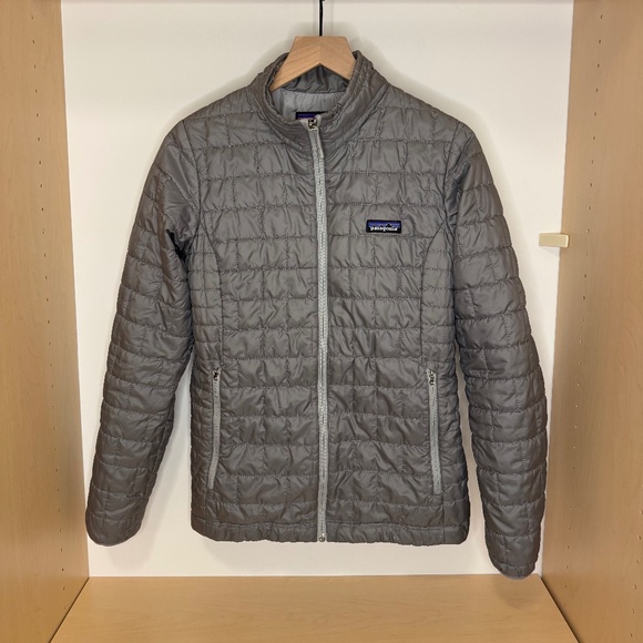 MINOR FLAWS Patagonia Nano Puff Jacket STY84217 Gray Women's Medium - Picture 1 of 9
